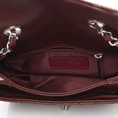 Chanel Lambskin Double Stitch Mini Flap Bordeaux 5 of 12