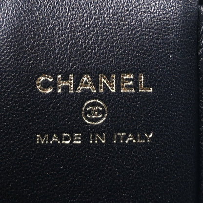 Chanel Lambskin Quilted Afternoon Tea Top Handle Vanity Case With Chain  Black 5 of 8