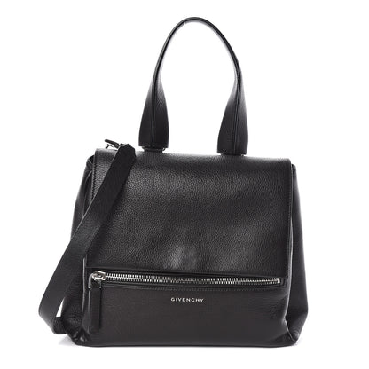 Givenchy Calfskin Small Pandora Pure Flap Bag Black 1 of 10
