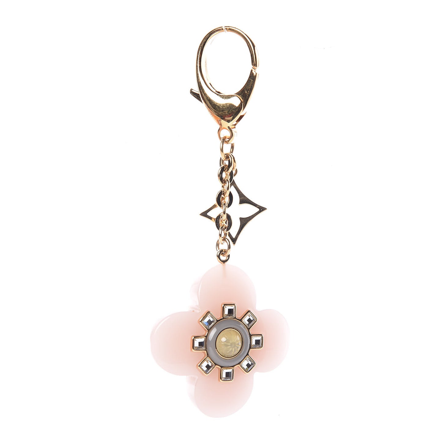 Fleur d'Etoile Bag Charm Rose