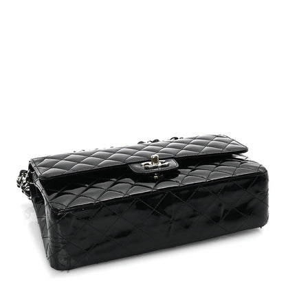 Chanel Patent Quilted Medium Double Flap Black 3 of 7