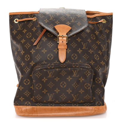 Louis Vuitton Monogram Montsouris GM Backpack 1 of 8