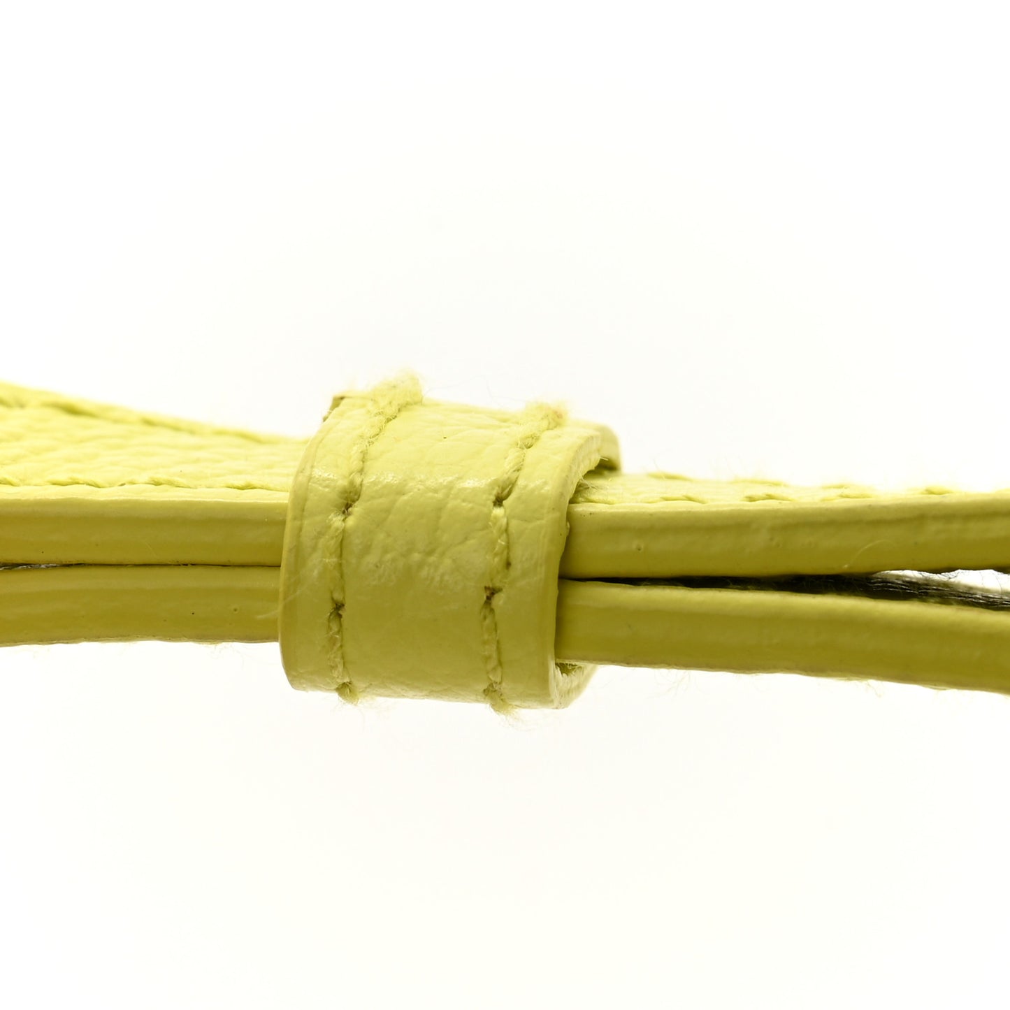 Calfskin Logo M Everyday Camera Bag Lime