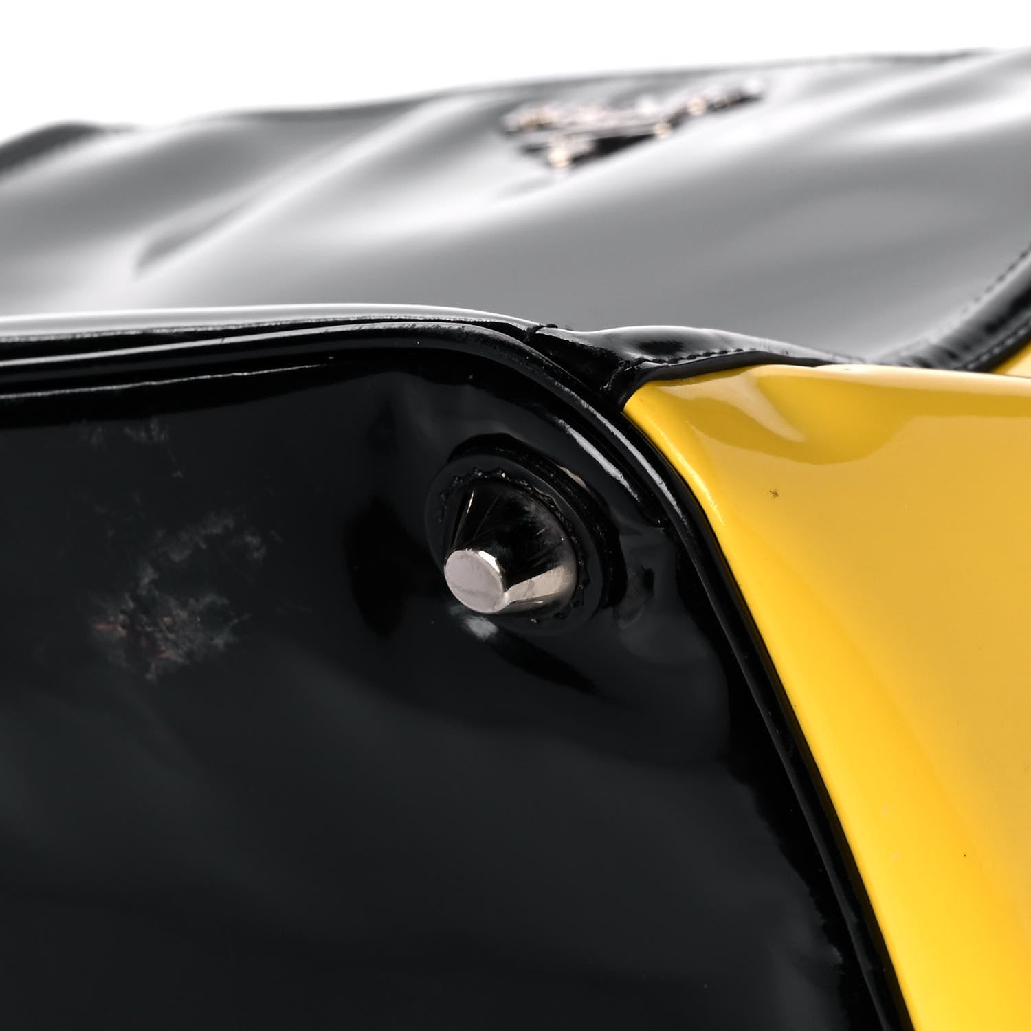 Prada Spazzolato Tote Black Sole 8 of 19