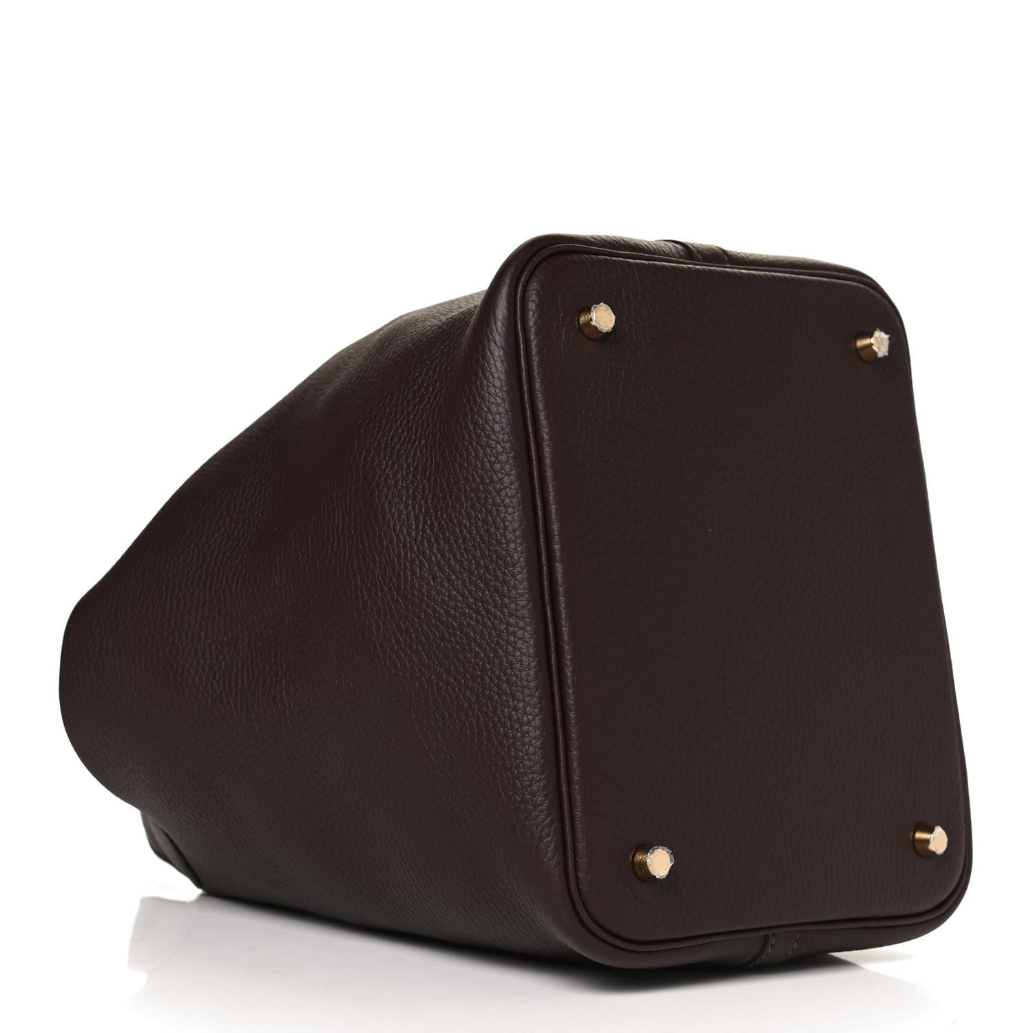 Hermes Taurillon Clemence Picotin Lock 22 MM Rouge Sellier 4 of 11