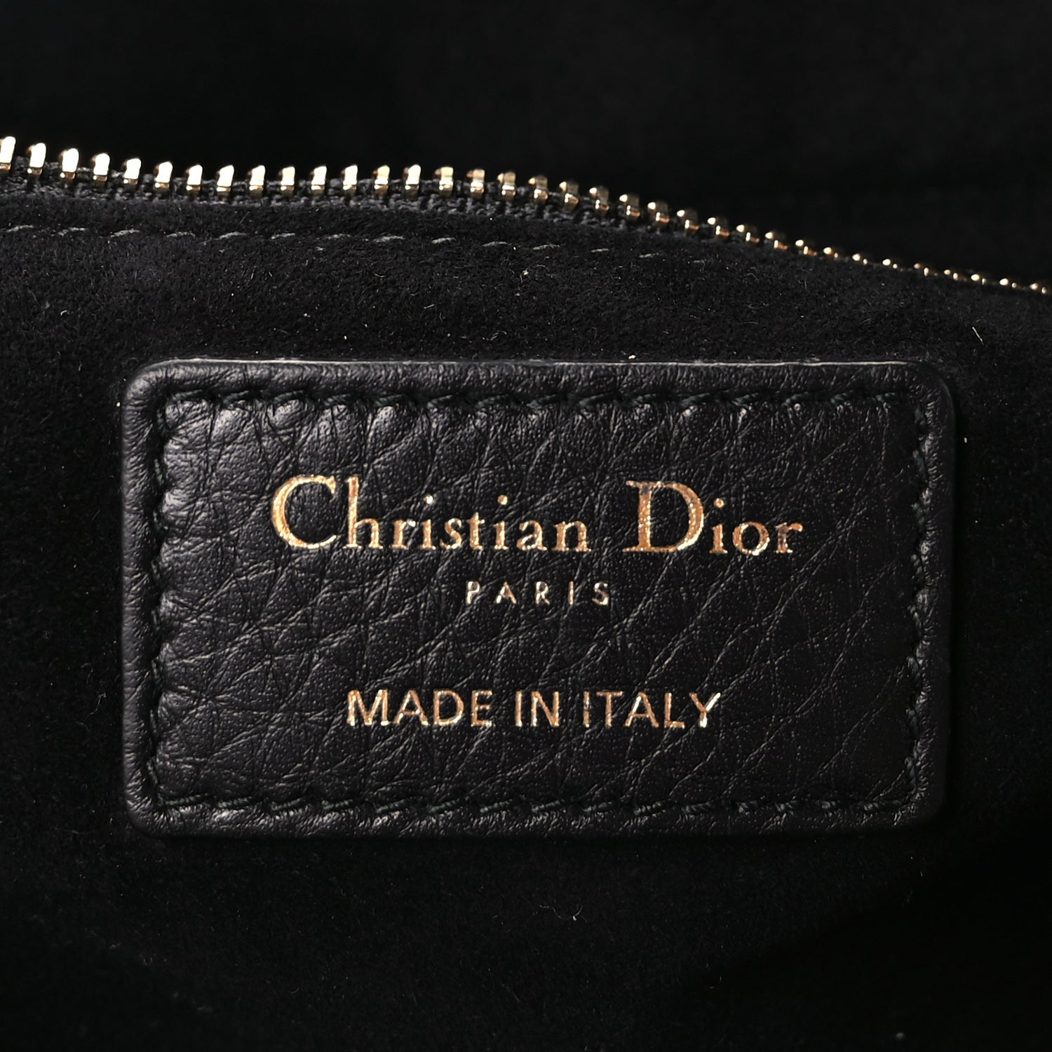 Christian Dior Grained Calfskin Cannage Large Supple Lady Dior Black 5 of 8