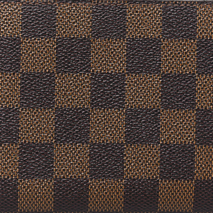 Louis Vuitton Damier Ebene Zippy Wallet Rose Ballerine 7 of 7