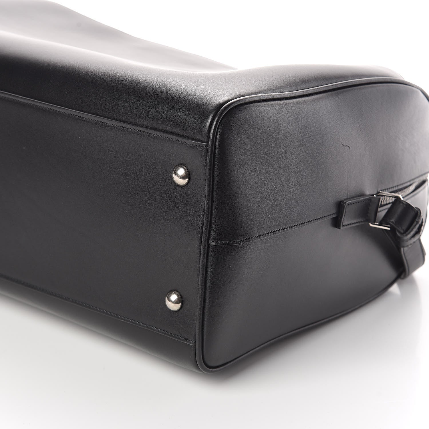 Saint Laurent Calfskin Classic Duffle 24 Black 9 of 9