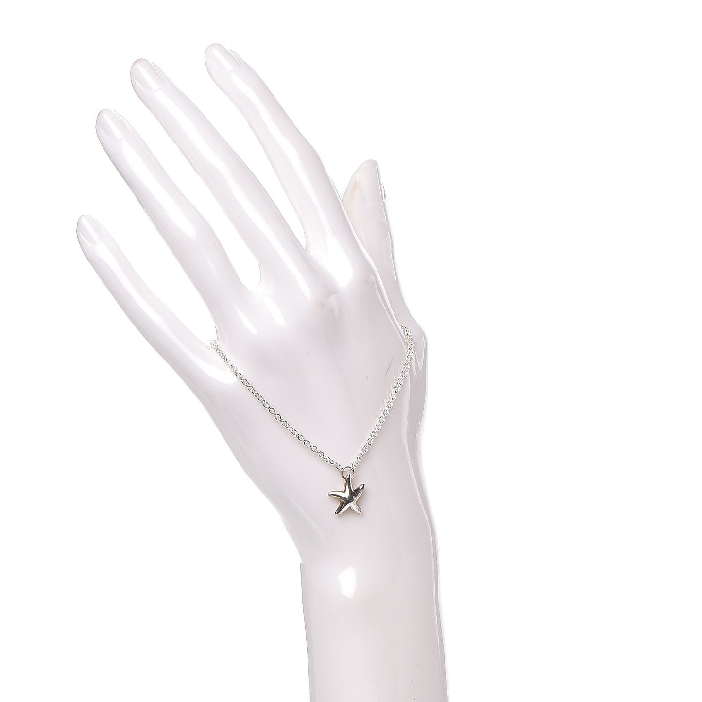 Sterling Silver Elsa Peretti Starfish Charm Bracelet