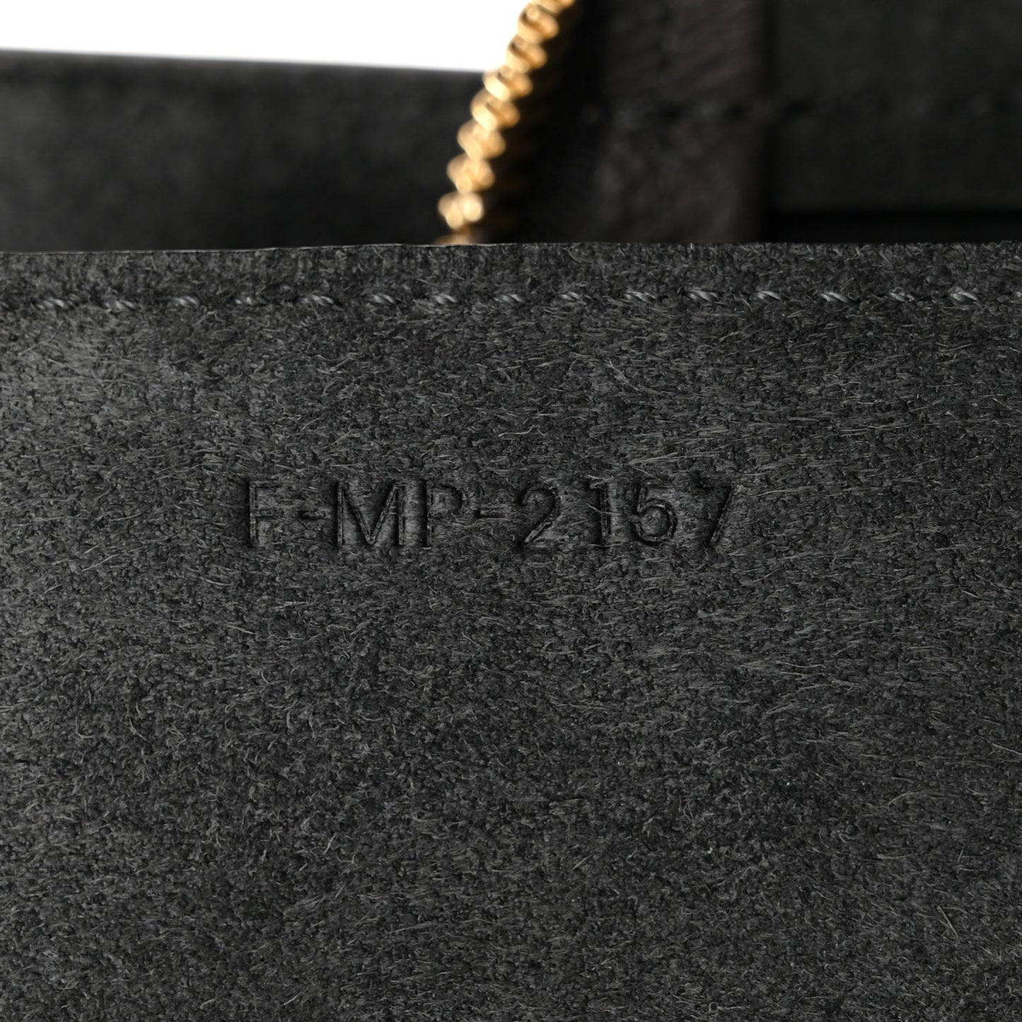 Grained Calfskin Micro Belt Bag Grey