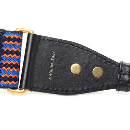 Christian Dior Canvas Embroidered Studded Mexico Shoulder Strap Multicolor 3 of 3