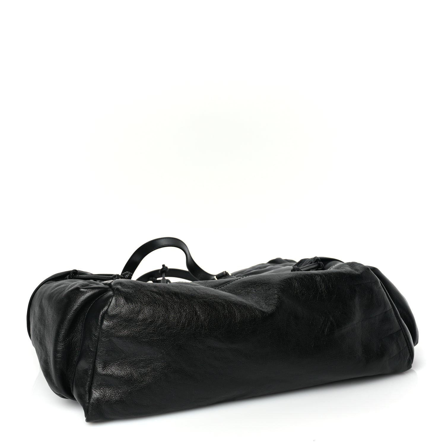 Gucci Piuma Lux Energy Monochrome Double G Drawstring Tote Black 3 of 9