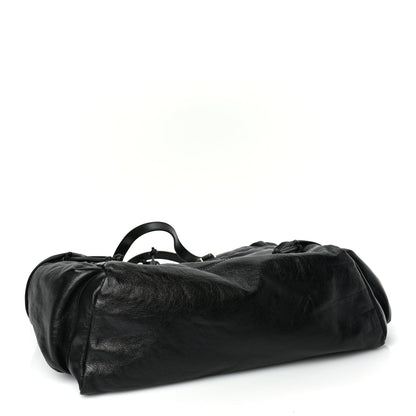 Gucci Piuma Lux Energy Monochrome Double G Drawstring Tote Black 3 of 9