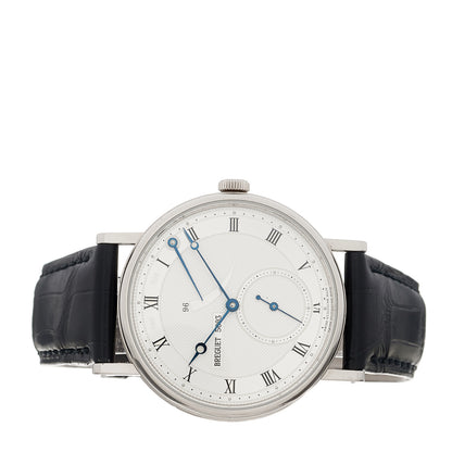 Breguet 18K White Gold Alligator 38mm Classique Manual Winding Watch 5277BB 2 of 5