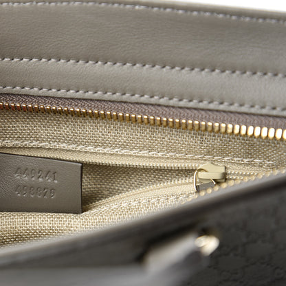 Gucci Microguccissima Small Bree Tote Graphite 9 of 11