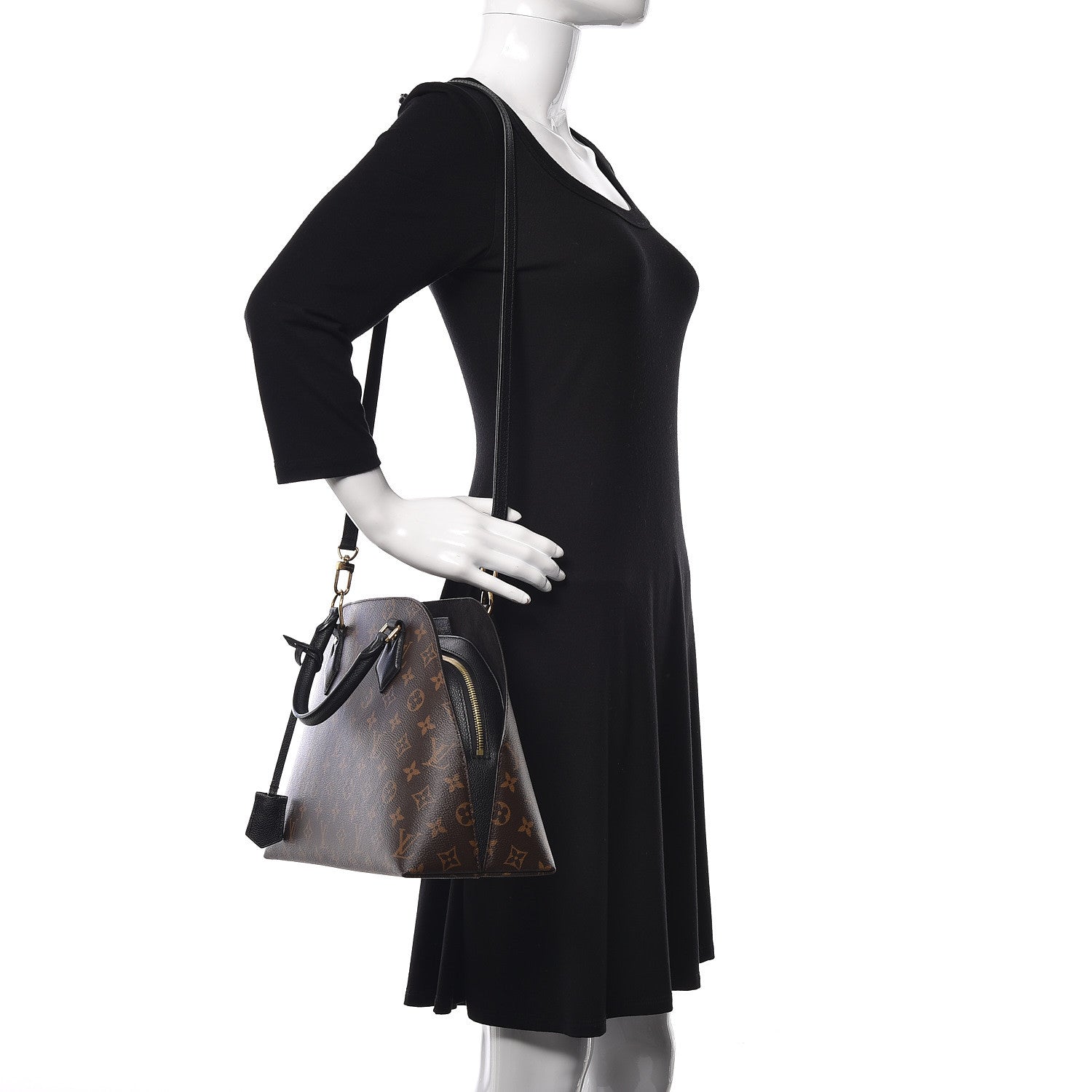 Louis Vuitton Monogram Alma BNB Black 2 of 9