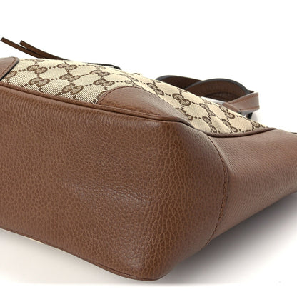 Gucci Monogram Small Bree Tote Beige Tabacco 9 of 9