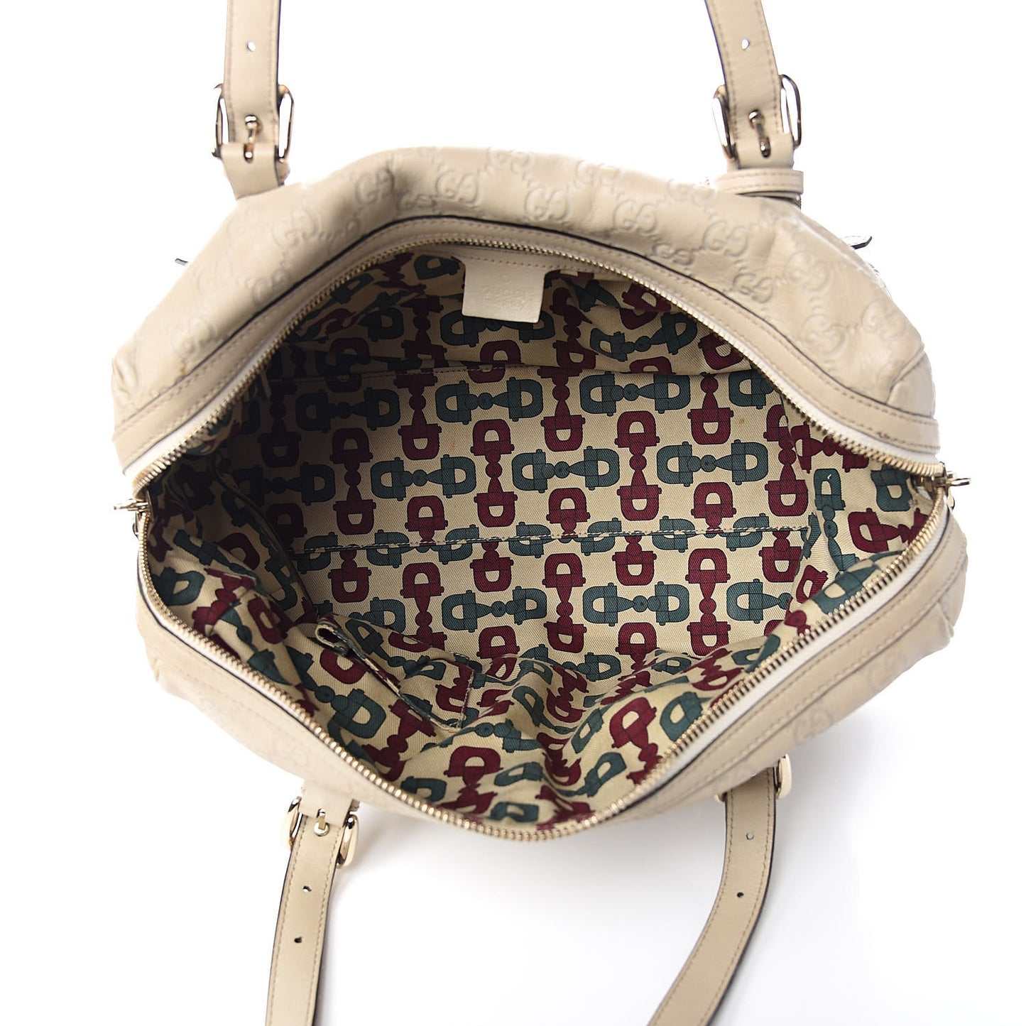 Guccissima 85th Anniversary Large Boston White