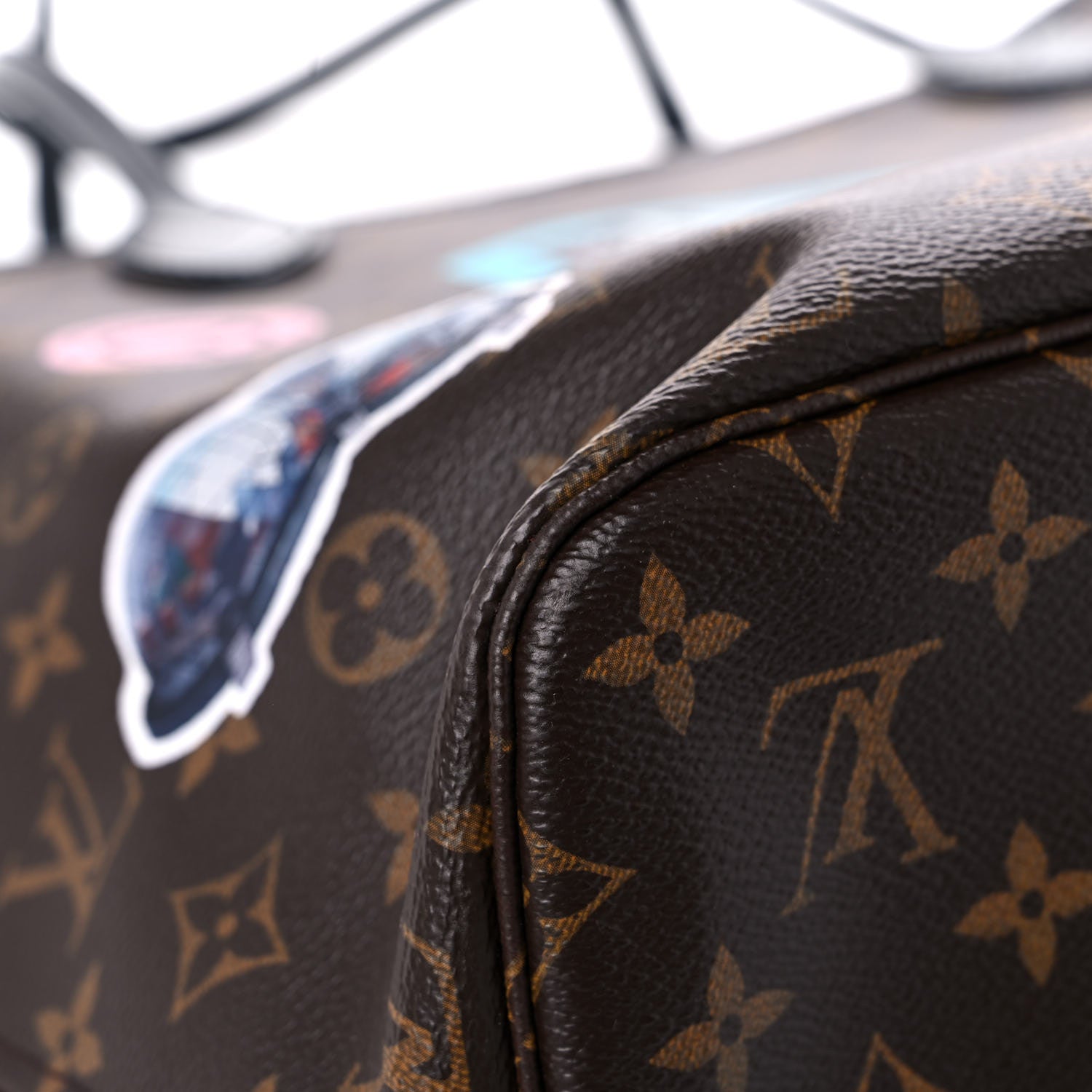 Louis Vuitton Monogram World Tour Neverfull MM 10 of 15