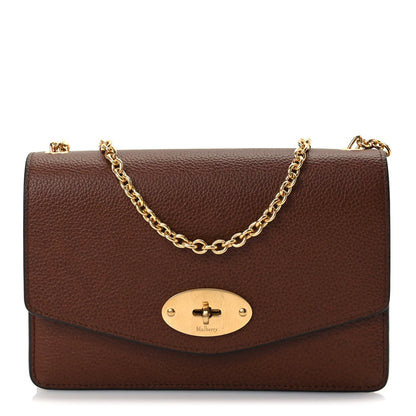 Mulberry Small Classic Grain Calfskin Small Darley  Oak 1 of 8