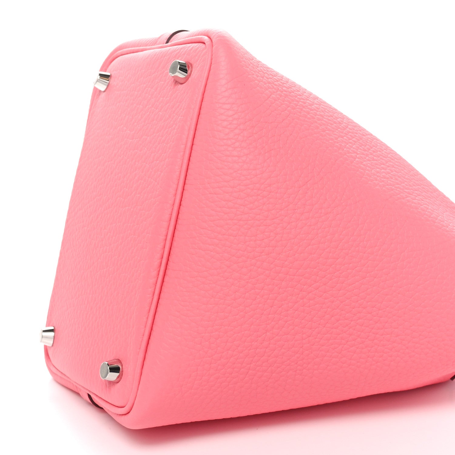 Hermes Taurillon Clemence Picotin Lock 18 PM Rose Azalee 10 of 11