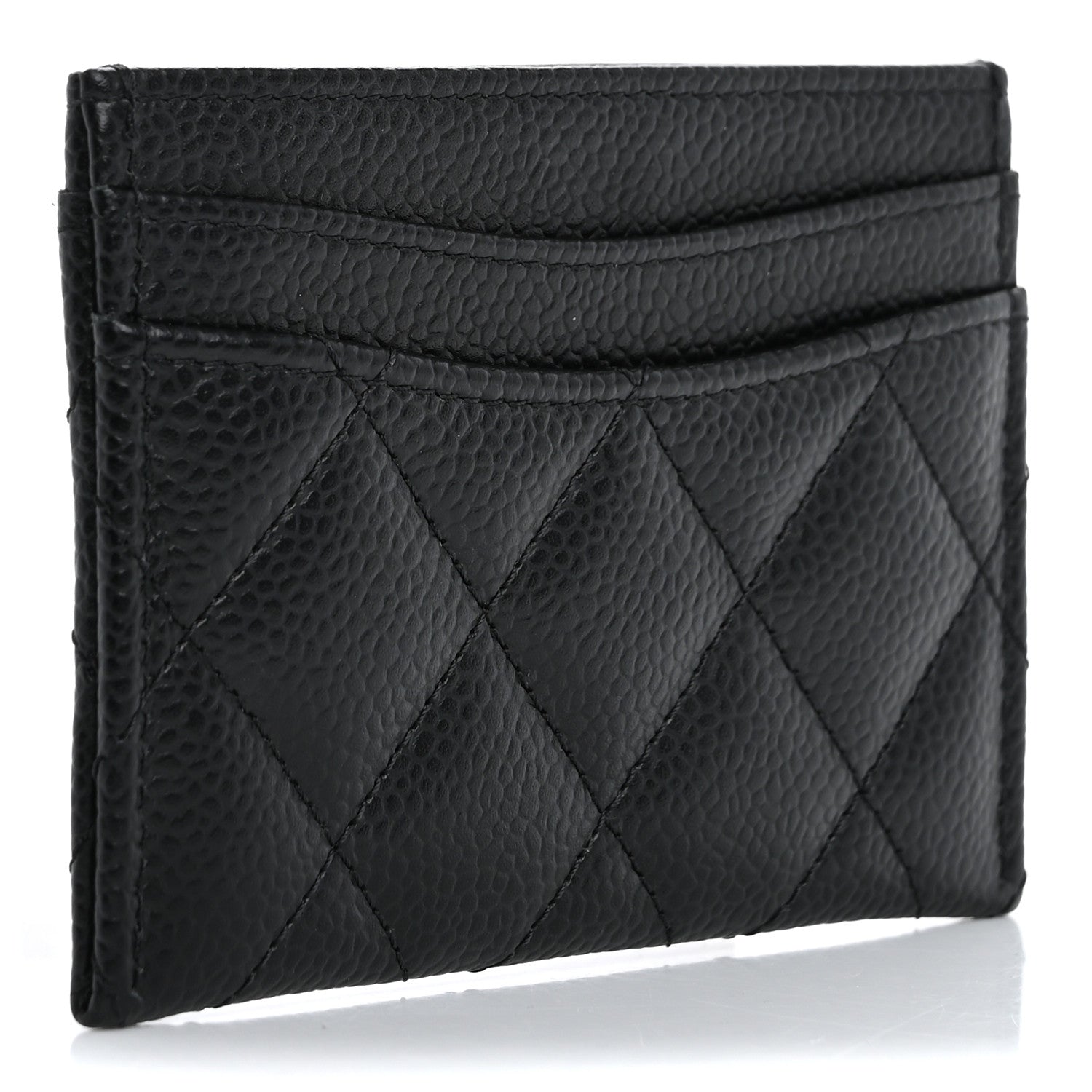 Chanel Caviar Quilted Card Holder Black 3 of 13