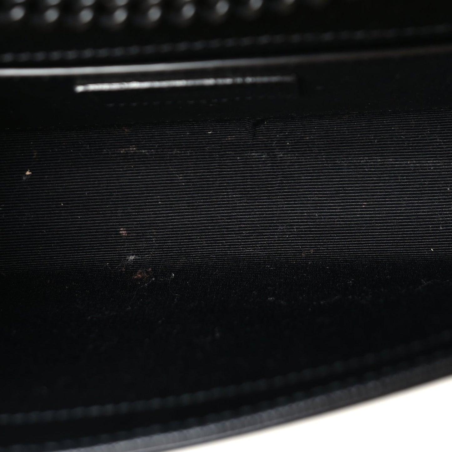 Grain De Poudre Small Monogram Monochrome Kate Satchel Black