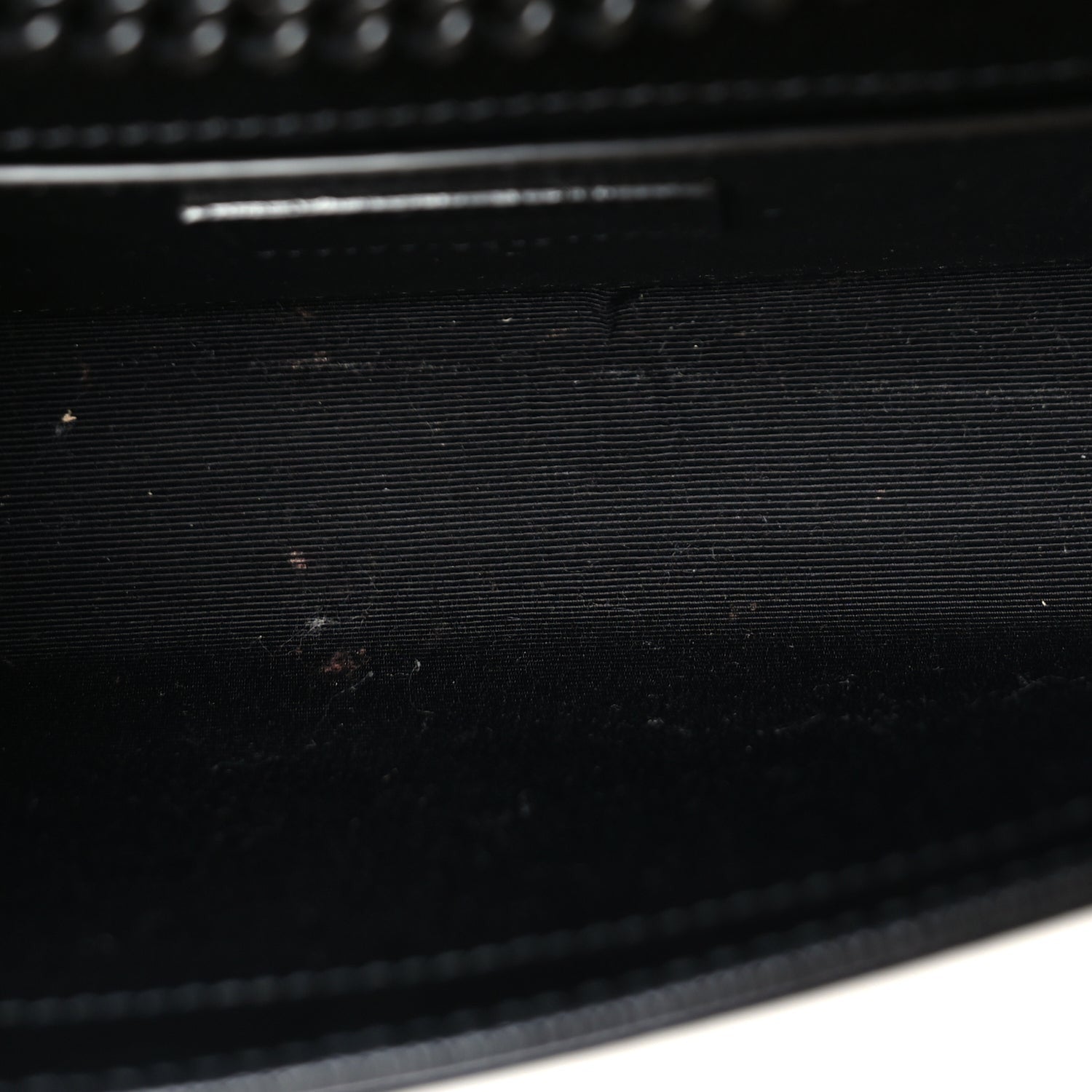 Saint Laurent Grain De Poudre Small Monogram Monochrome Kate Satchel Black 4 of 8