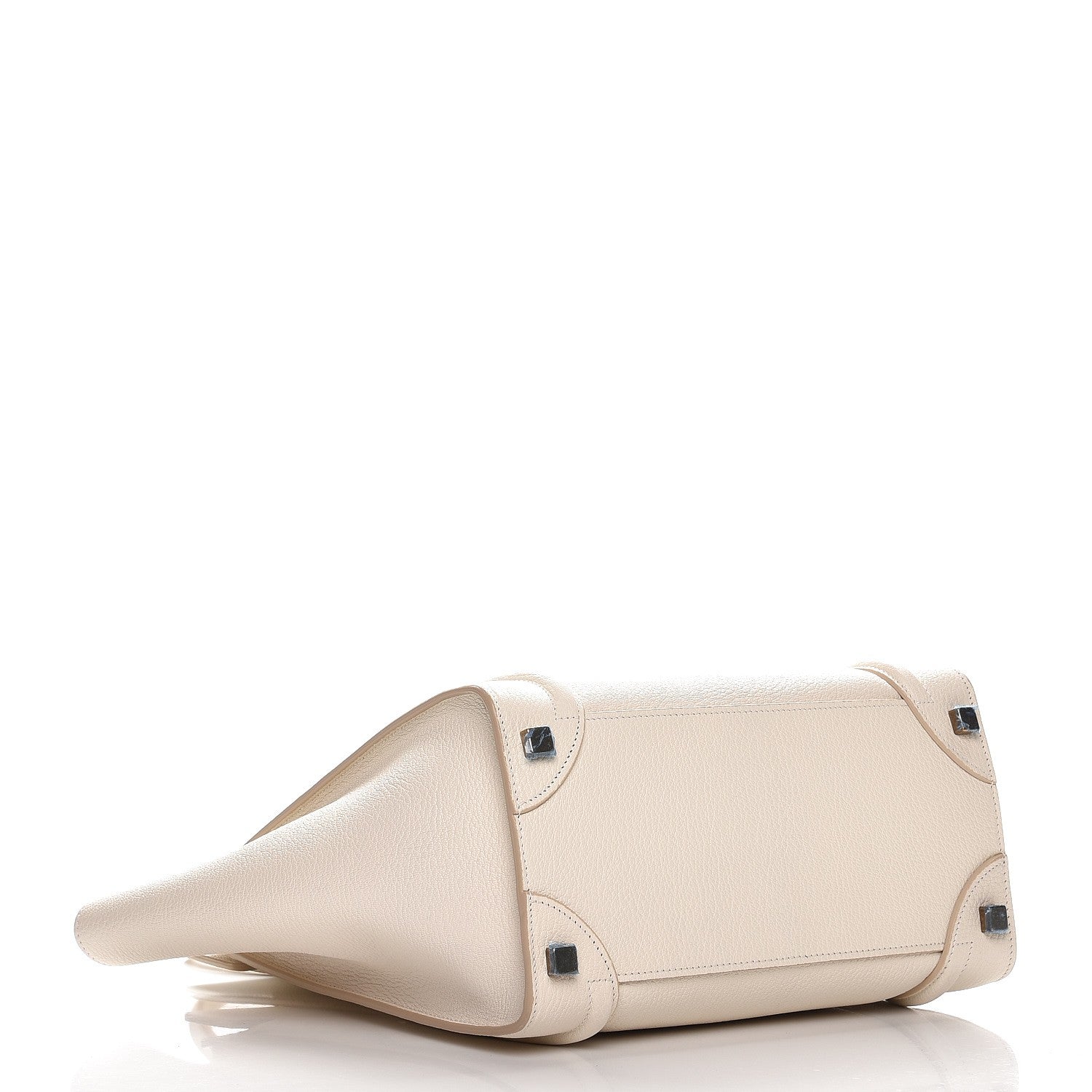 Celine Goatskin Micro Luggage White 4 of 6