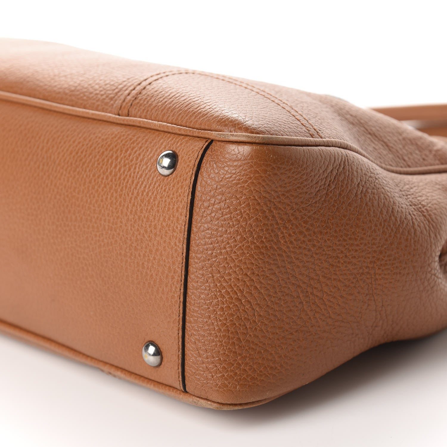 Gucci Calfskin Medium Princy Tote Cognac 7 of 14