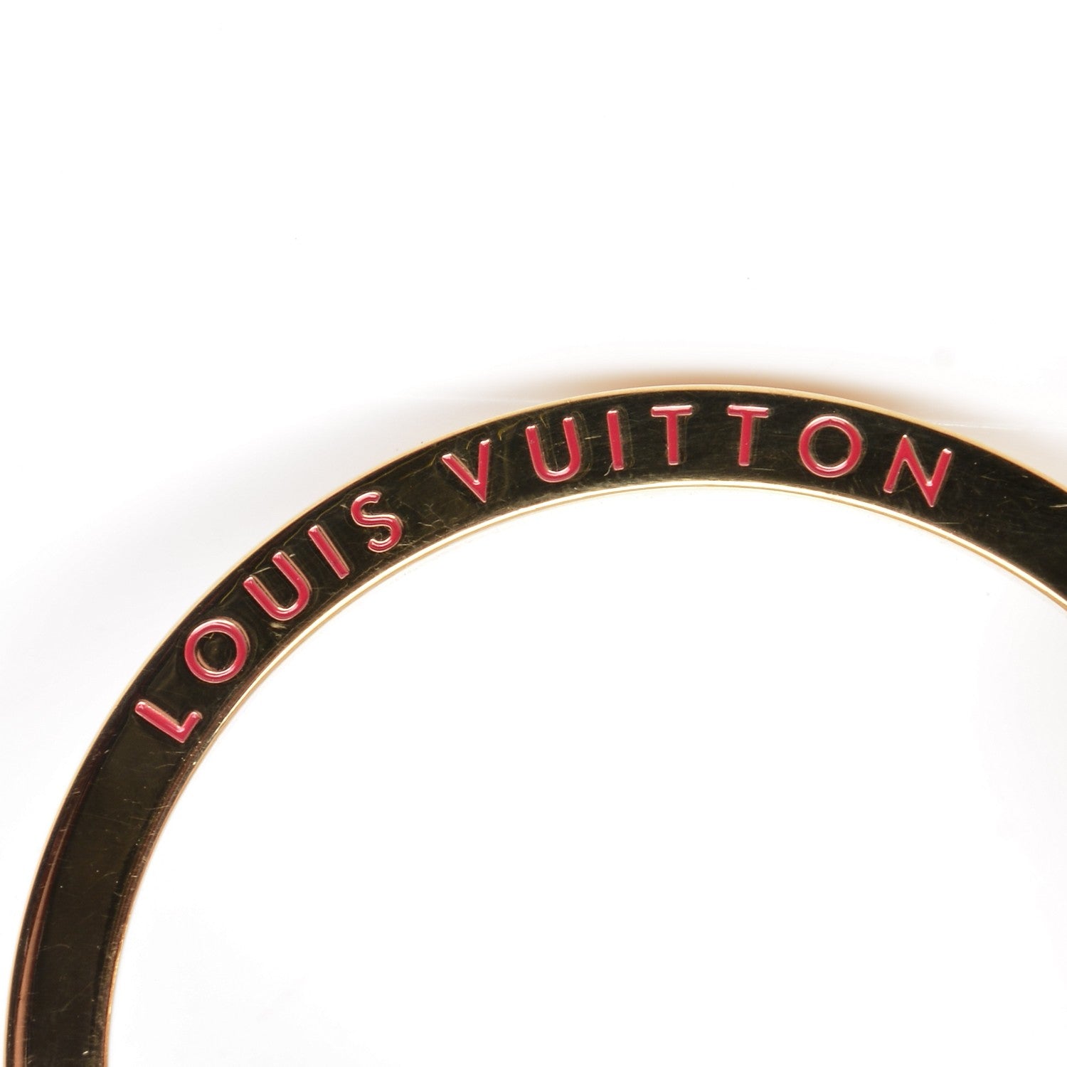 Louis Vuitton Sphere Key Ring Gold 3 of 4