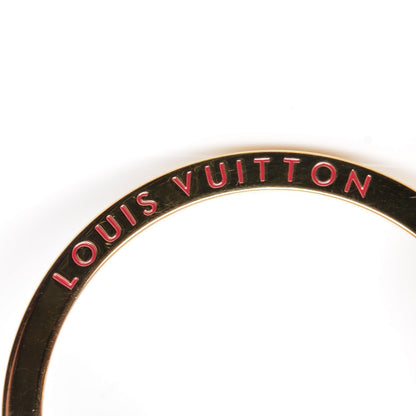 Louis Vuitton Sphere Key Ring Gold 3 of 4