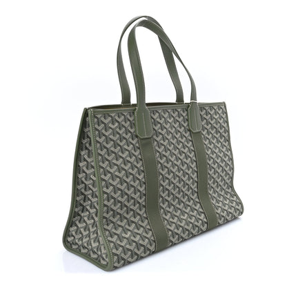 Goyard Jacquard Villette MM Tote  Khaki 2 of 7