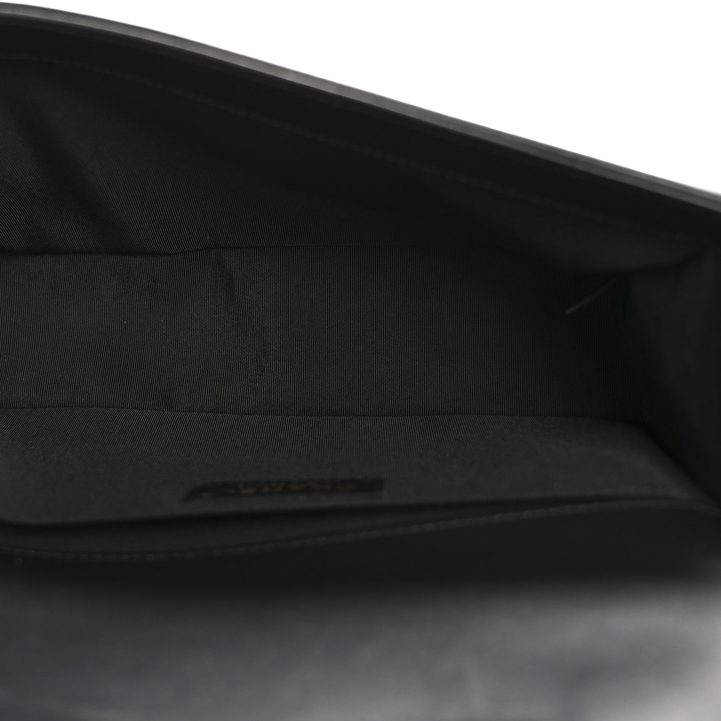 Lambskin Quilted Medium Boy Flap Black