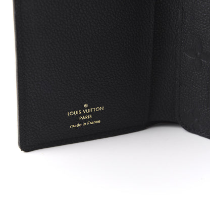 Louis Vuitton Empreinte Compact Curieuse Wallet Black 8 of 10