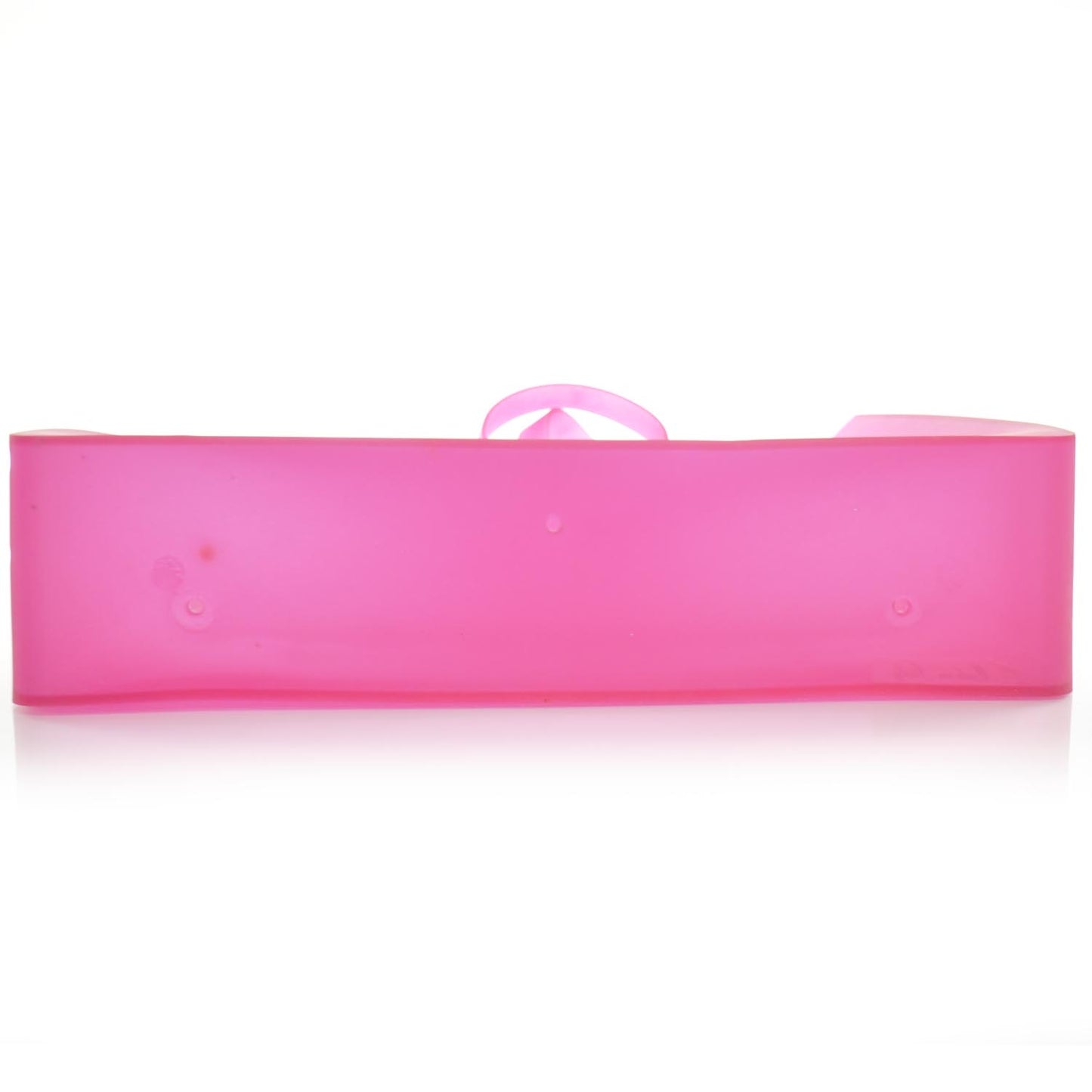 Jelly Rubber Large Tote Pink