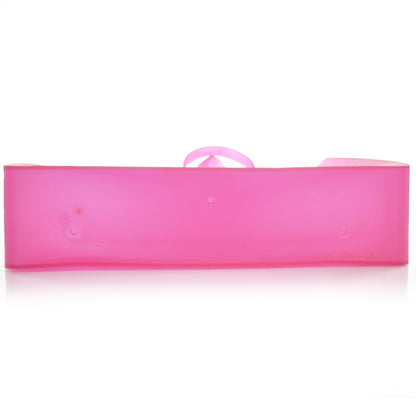 Chanel Jelly Rubber Large Tote Pink 5 of 9