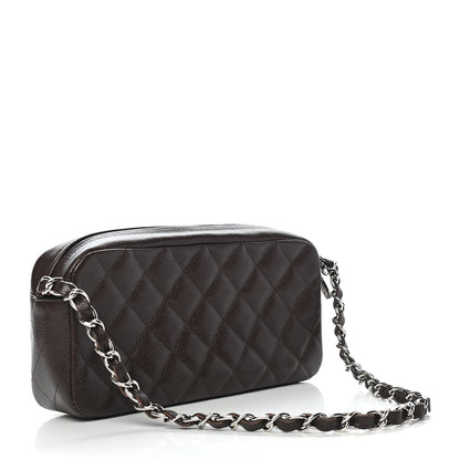 Chanel Caviar Quilted Timeless Camera Case Brown 2 of 9