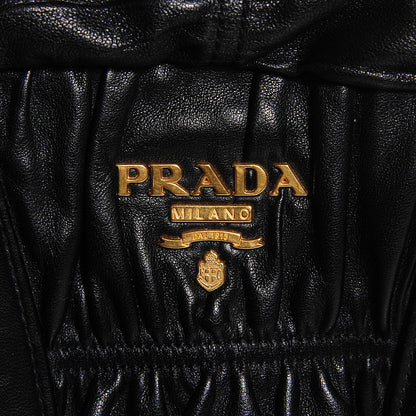 Prada Nappa Gaufre Tote Nero Black 6 of 8