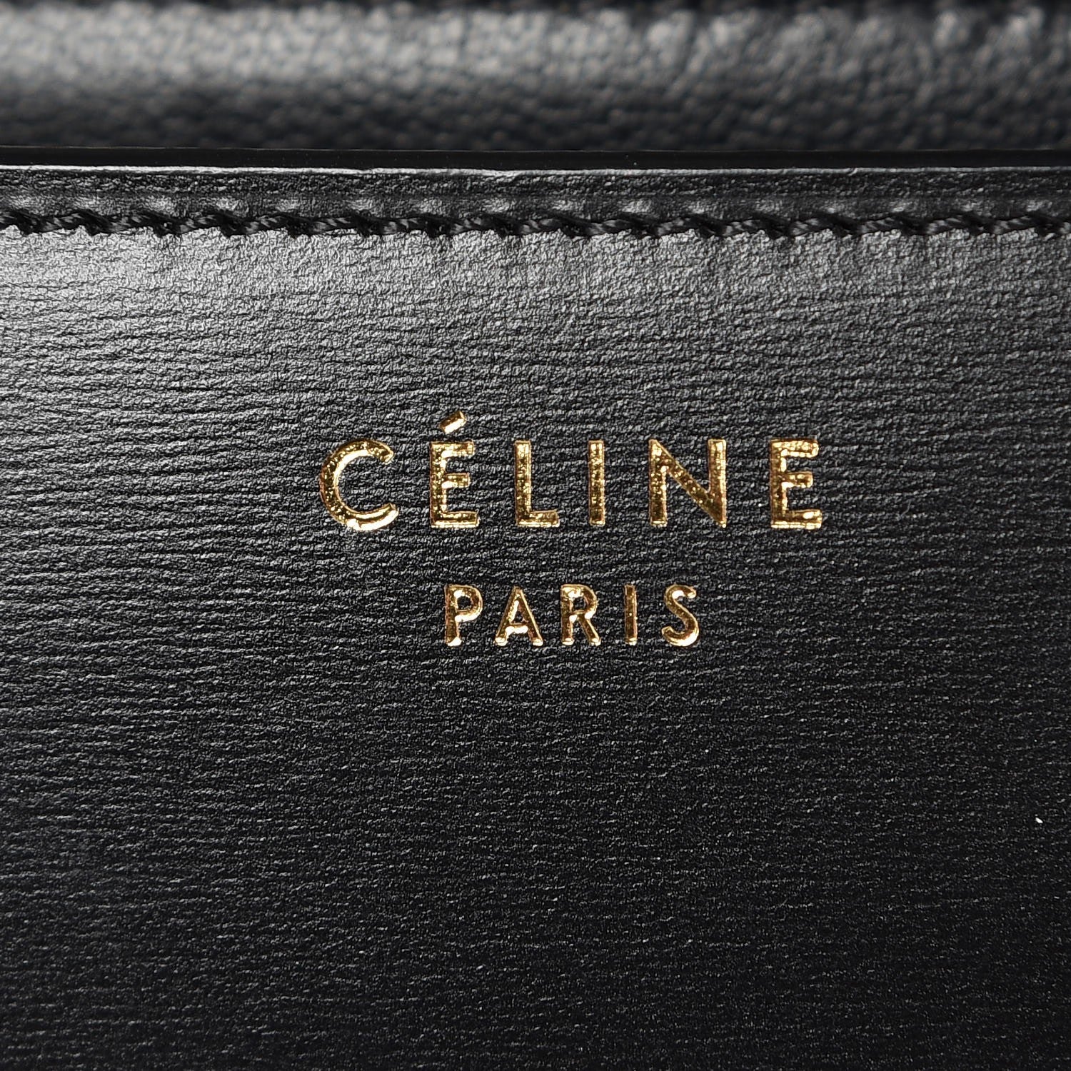Celine Box Calfskin Medium Classic Box Flap Bag Black 6 of 8