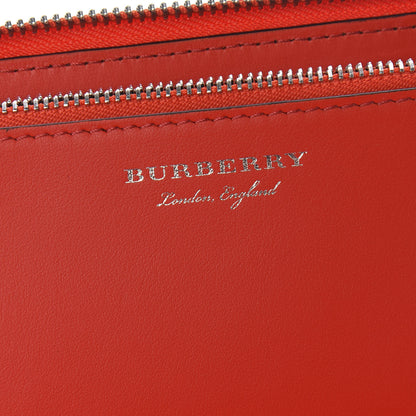 Burberry Haymarket Check Graffiti Print Zip Around Wallet Red 6 of 7