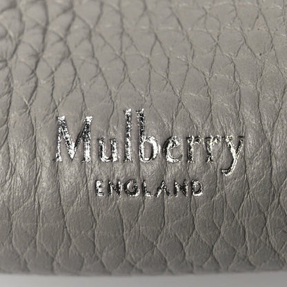 Mulberry Heavy Grain Iris Tote Powder Grey Dark Clay 5 of 8