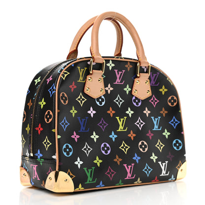 Louis Vuitton Monogram Multicolor Trouville Black 3 of 10