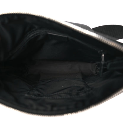 Gucci GG Supreme Monogram Web Messenger Bag Black 5 of 9