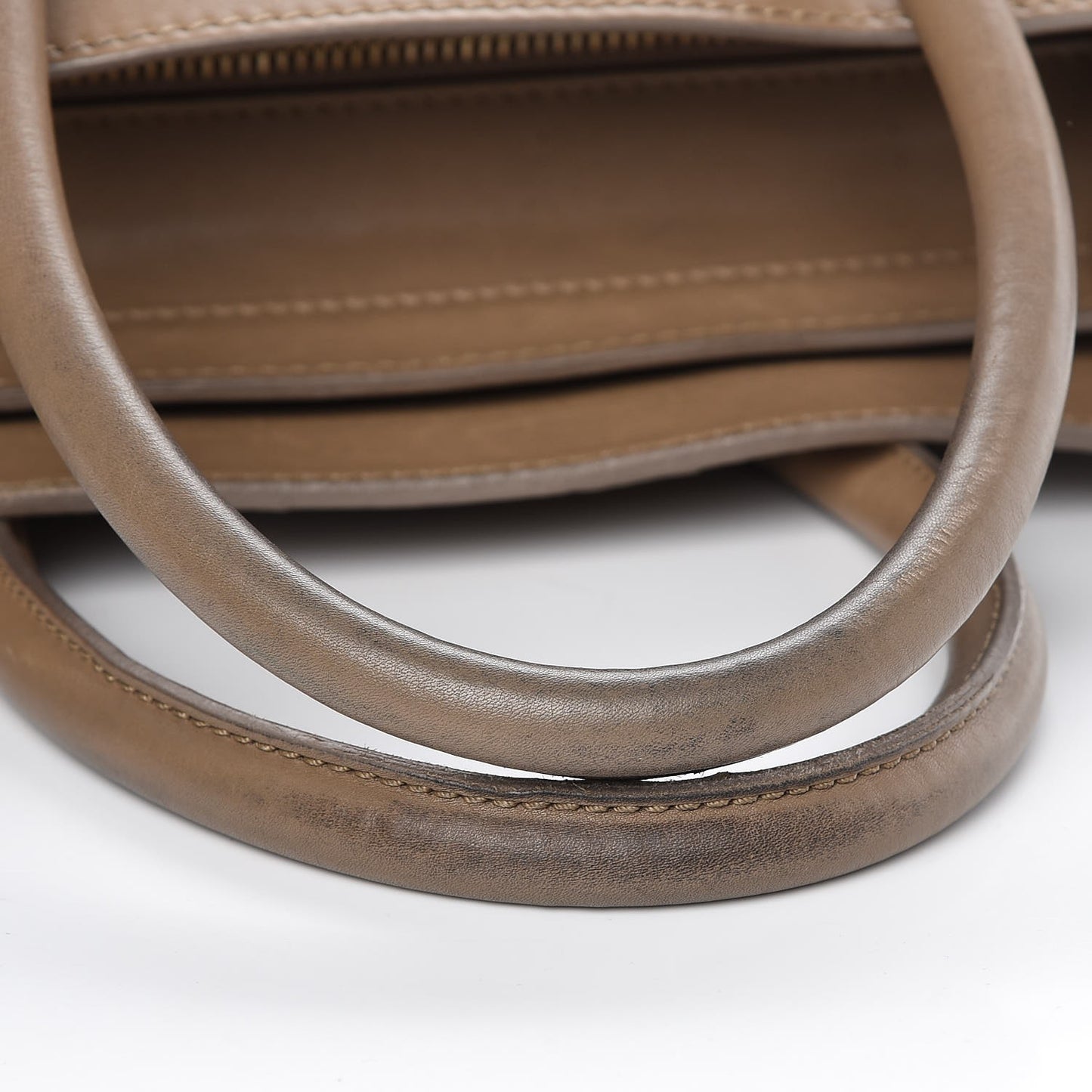 Smooth Calfskin Mini Luggage Camel