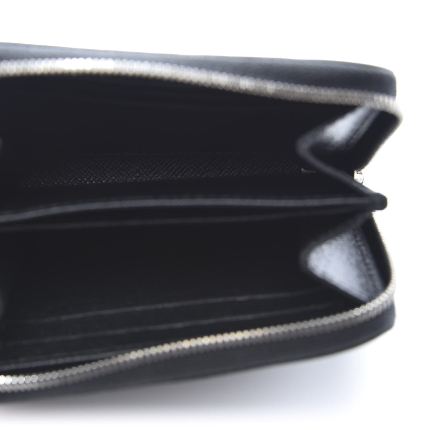 Louis Vuitton Epi Zippy Coin Purse Black 5 of 9