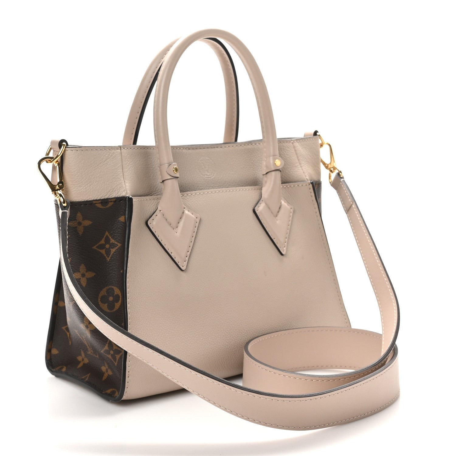 Louis Vuitton Calfskin Monogram On My Side PM 3 of 7