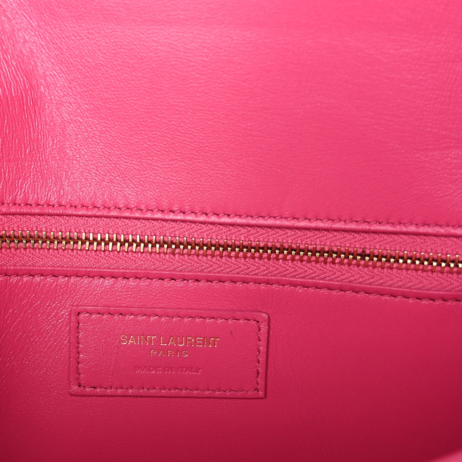 Saint Laurent Smooth Calfskin Le Carre Shoulder Bag  Pink 5 of 8