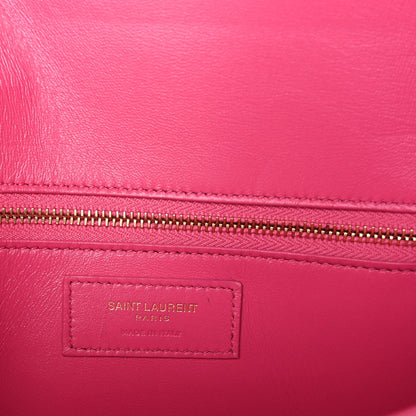 Saint Laurent Smooth Calfskin Le Carre Shoulder Bag  Pink 5 of 8