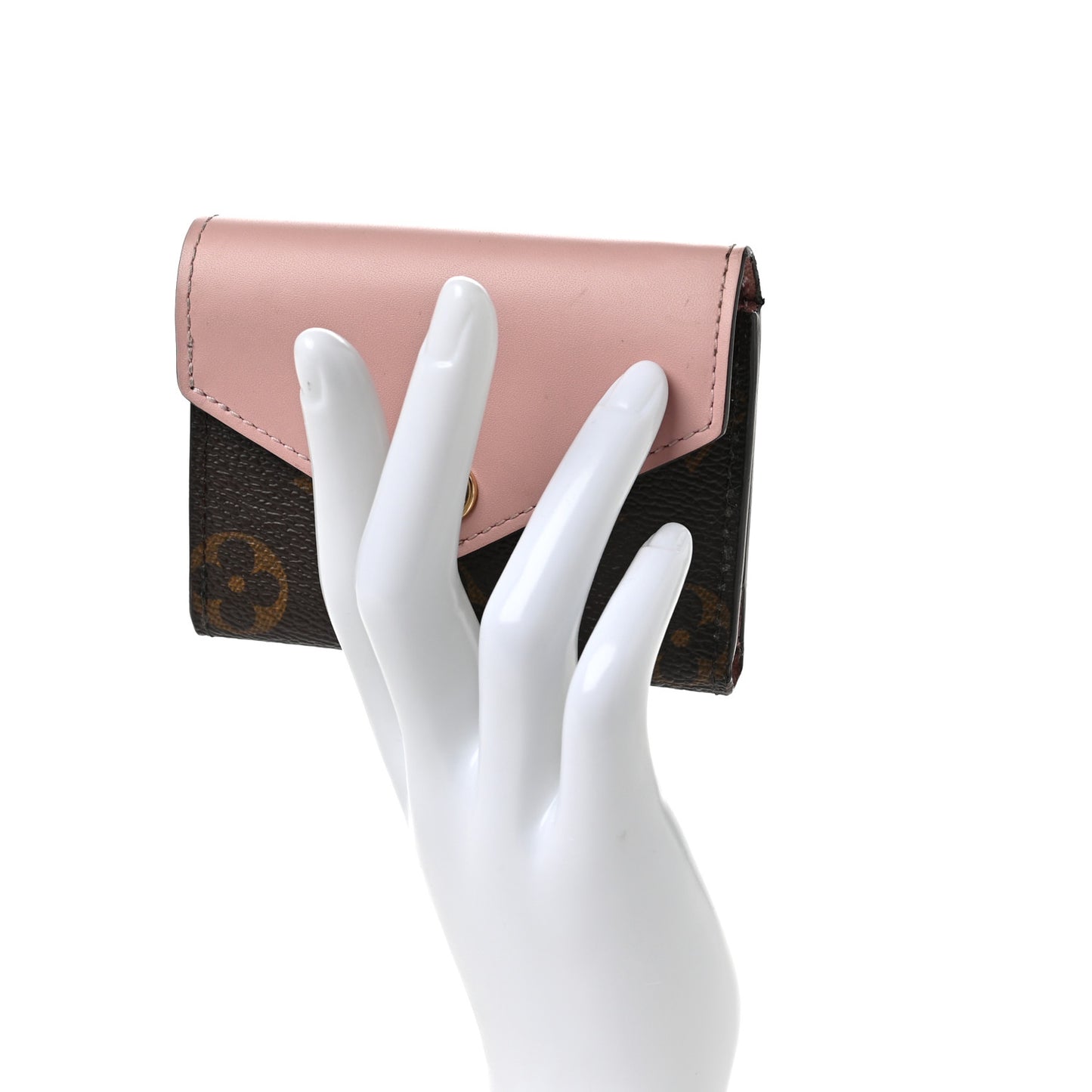 Monogram Zoe Wallet Rose Ballerine